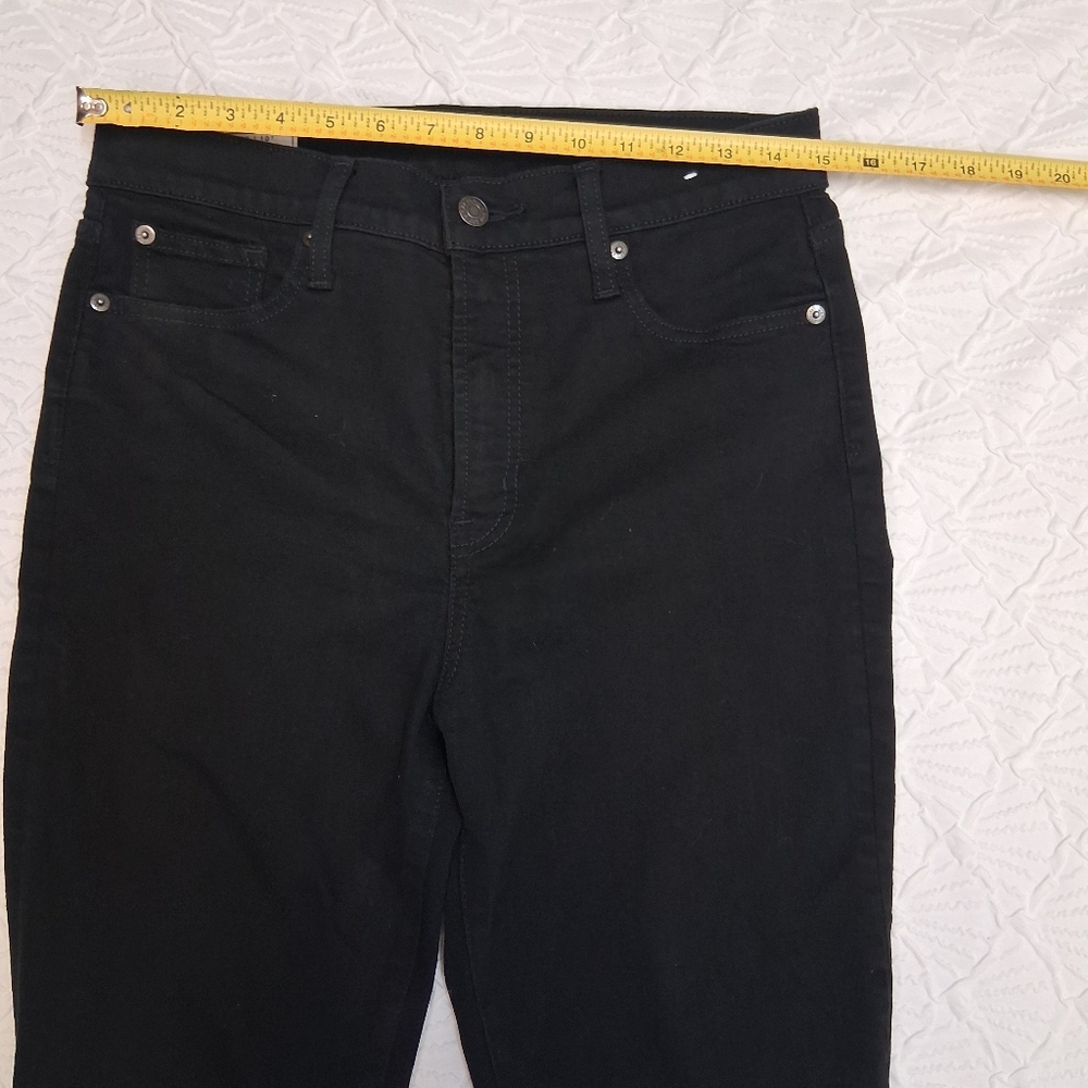 GAP High-Rise Black Skinny Jean Size 30/10 - Picture 15 of 17